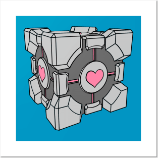 Companion Cube Posters and Art